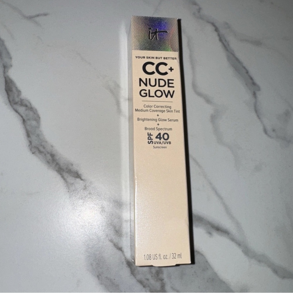 It Cosmetics CC+ Nude Glow Color Correct Skin Tint SPF 40 RICH HONEY NEW‼️